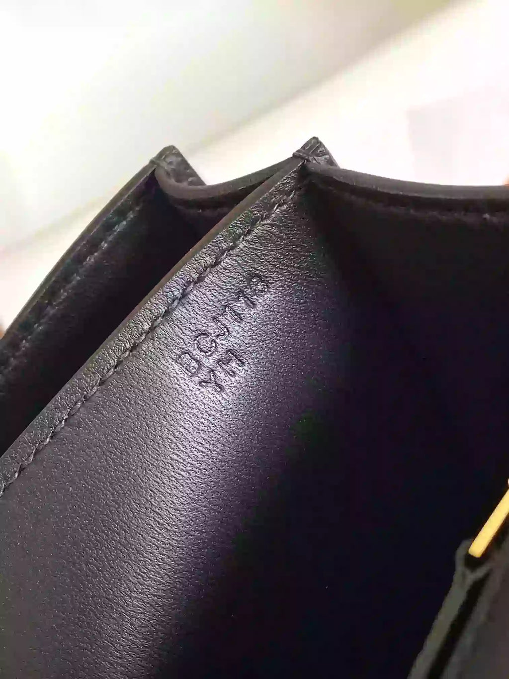 Hermes Black Constance MM 24cm Epsom Leather Bag – HW040