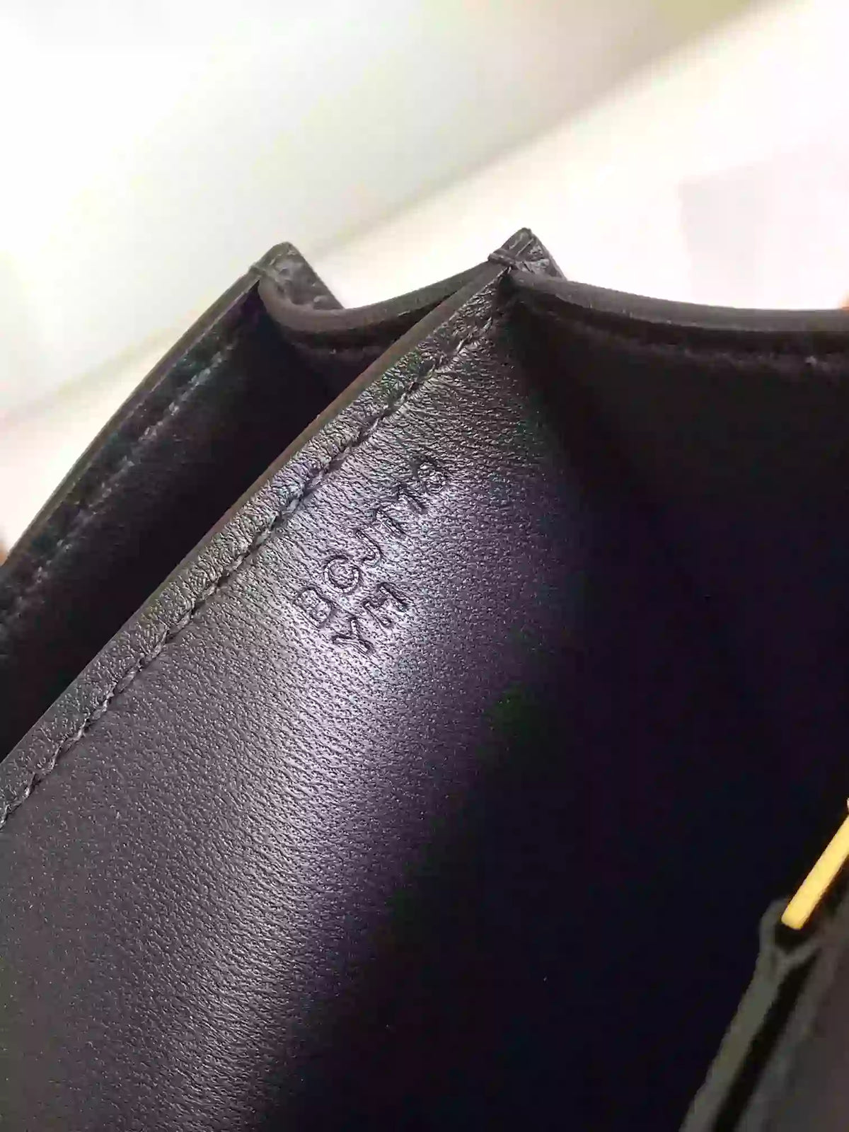 Hermes Black Constance MM 24cm Epsom Leather Bag – HW040