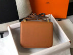 Hermes Brown Constance MM 24cm Epsom Leather Bag – HW037