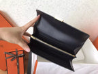 Hermes Constance Long Wallet In Black Epsom Leather – HW185