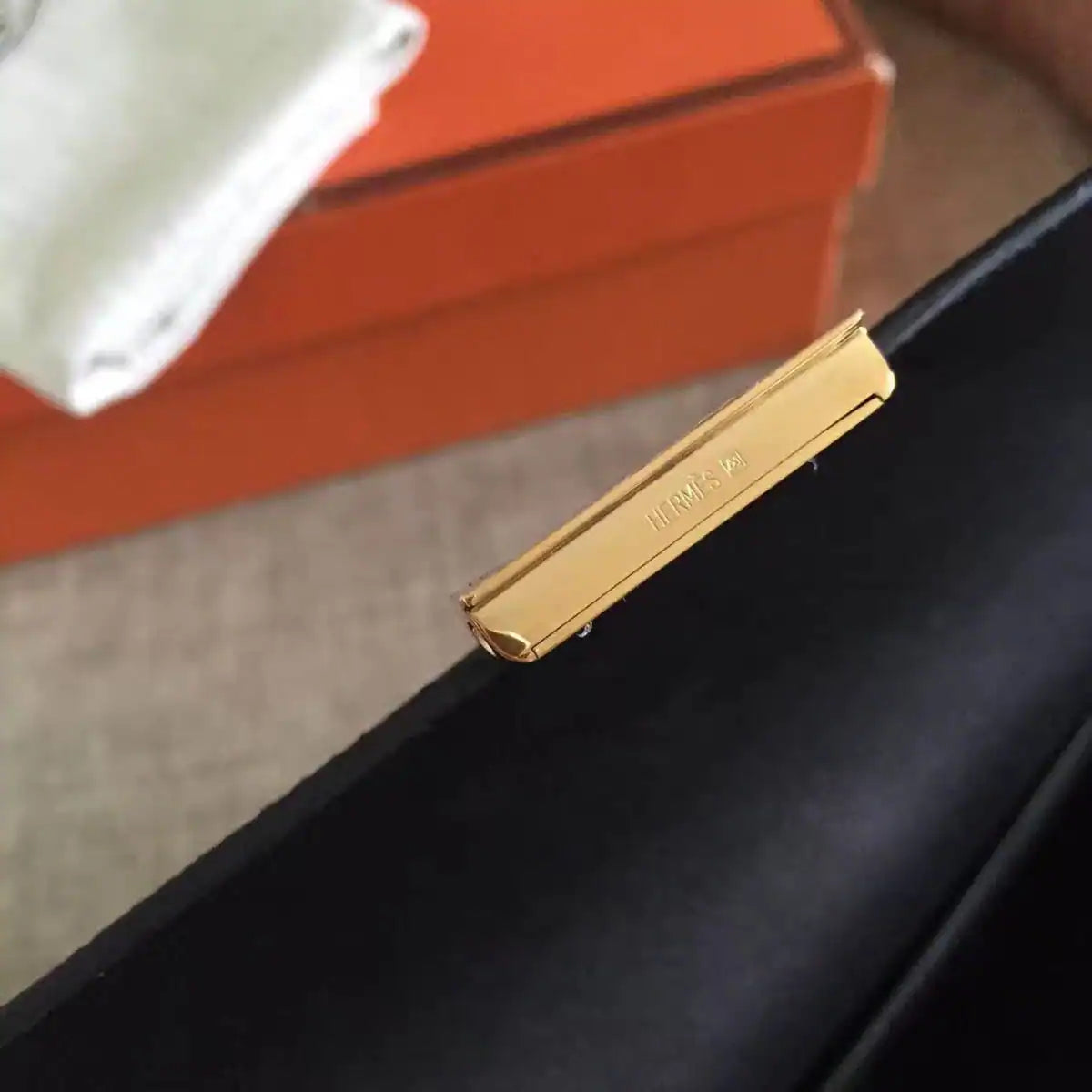 Hermes Constance Long Wallet In Black Epsom Leather – HW185