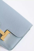 Hermes Constance Slim Wallet in Blue Lin Evercolor Calfskin – HW160