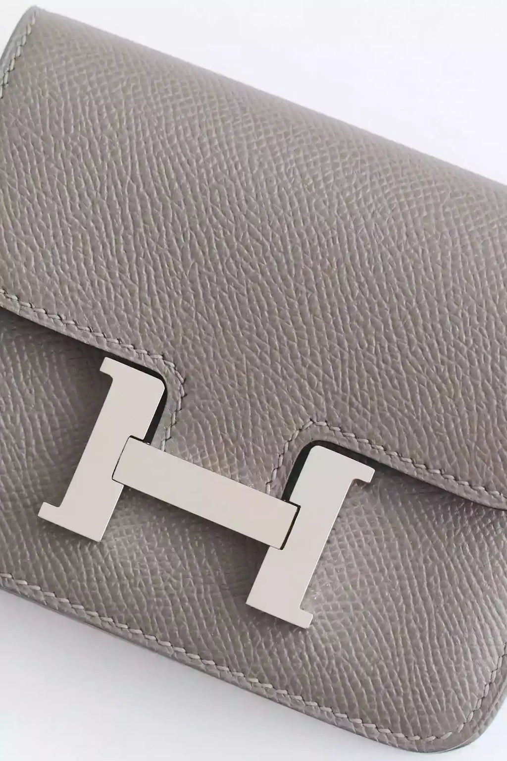 Hermes Constance Slim Wallet in Etain Epsom Calfskin – HW159