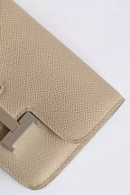 Hermes Constance Slim Wallet in Tourterelle Epsom Calfskin – HW162