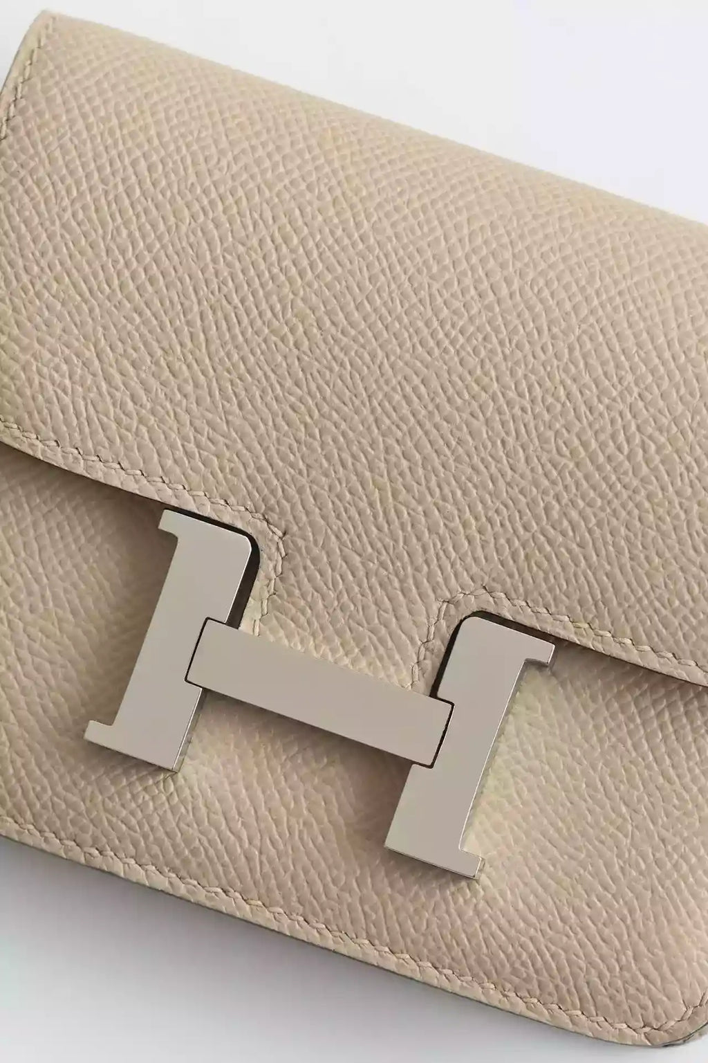 Hermes Constance Slim Wallet in Tourterelle Epsom Calfskin – HW162