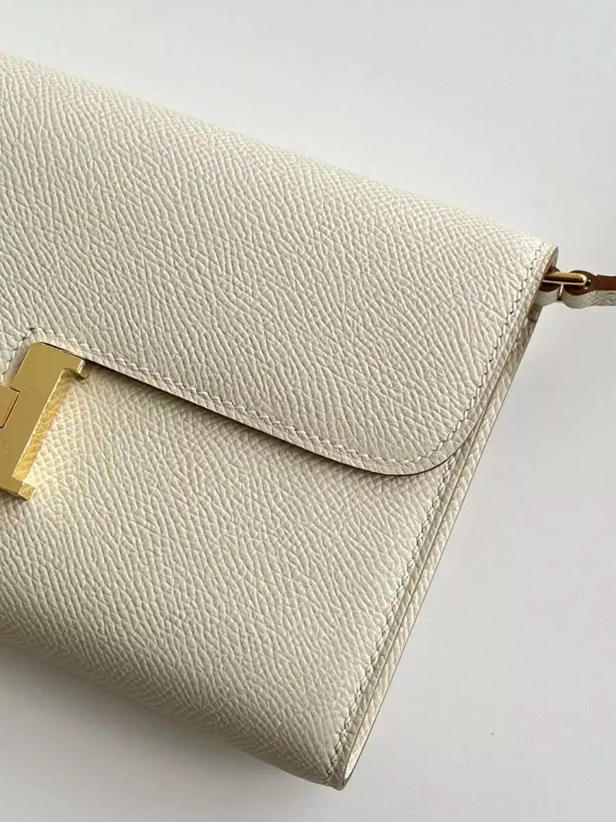 Hermes Constance To Go Wallet in Craie Epsom Calfskin – HW177