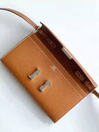 Hermes Constance To Go Wallet in Gold Epsom Calfskin – HW181
