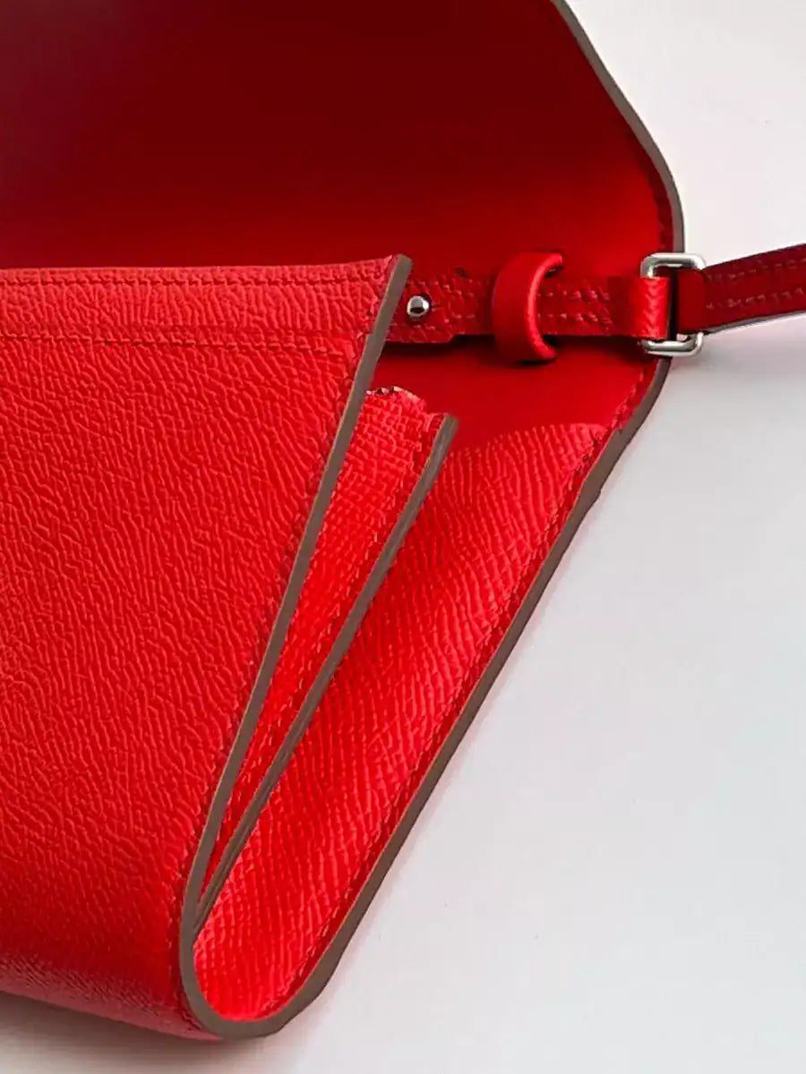 Hermes Constance To Go Wallet in Red Epsom Calfskin – HW180