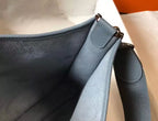 Hermes Evelyne III 29 PM Bag In Blue Lin Clemence Leather – HW060