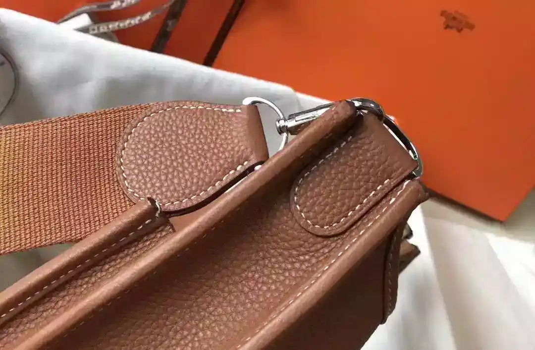 Hermes Evelyne III 29 PM Bag In Gold Clemence Leather – HW062