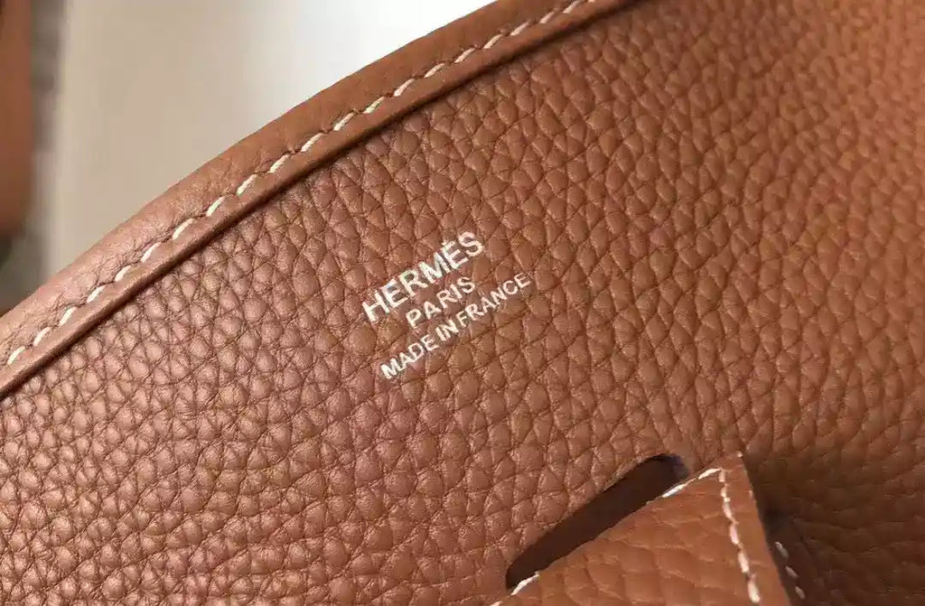 Hermes Evelyne III 29 PM Bag In Gold Clemence Leather – HW062