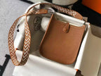 Hermes Evelyne III TPM Bag In Gold Clemence Leather – HW048