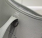 Hermes Evelyne III TPM Bag In Gris Meyer Clemence Leather – HW043