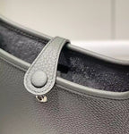 Hermes Evelyne III TPM Bag In Gris Meyer Clemence Leather – HW043