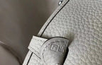 Hermes Evelyne III TPM Bag In Pearl Grey Clemence Leather – HW057