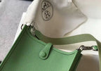 Hermes Evelyne III TPM Bag In Vert Criquet Clemence Leather – HW055