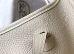 Hermes Evelyne III TPM Bag In beton Clemence Leather – HW054