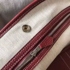 Hermes Garden Party 30 Bag In Bordeaux Taurillon Leather – HW081