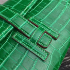 Hermes Jige Elan 29 Clutch In Bambou Crocodile Leather – HW108
