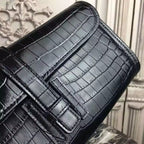 Hermes Jige Elan 29 Clutch In Black Crocodile Leather – HW113