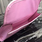 Hermes Jige Elan 29 Clutch In Pink Crocodile Leather – HW111