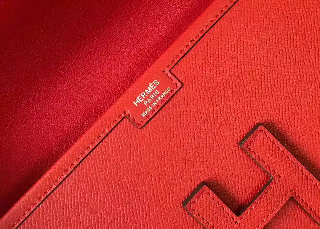 Hermes Jige Elan 29 Clutch In Red Epsom Leather – HW104