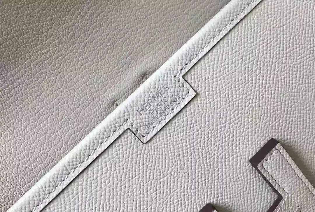 Hermes Jige Elan 29 Clutch In White Epsom Leather – HW102