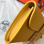 Hermes Jige Elan 29 Clutch In Yellow Epsom Leather – HW101
