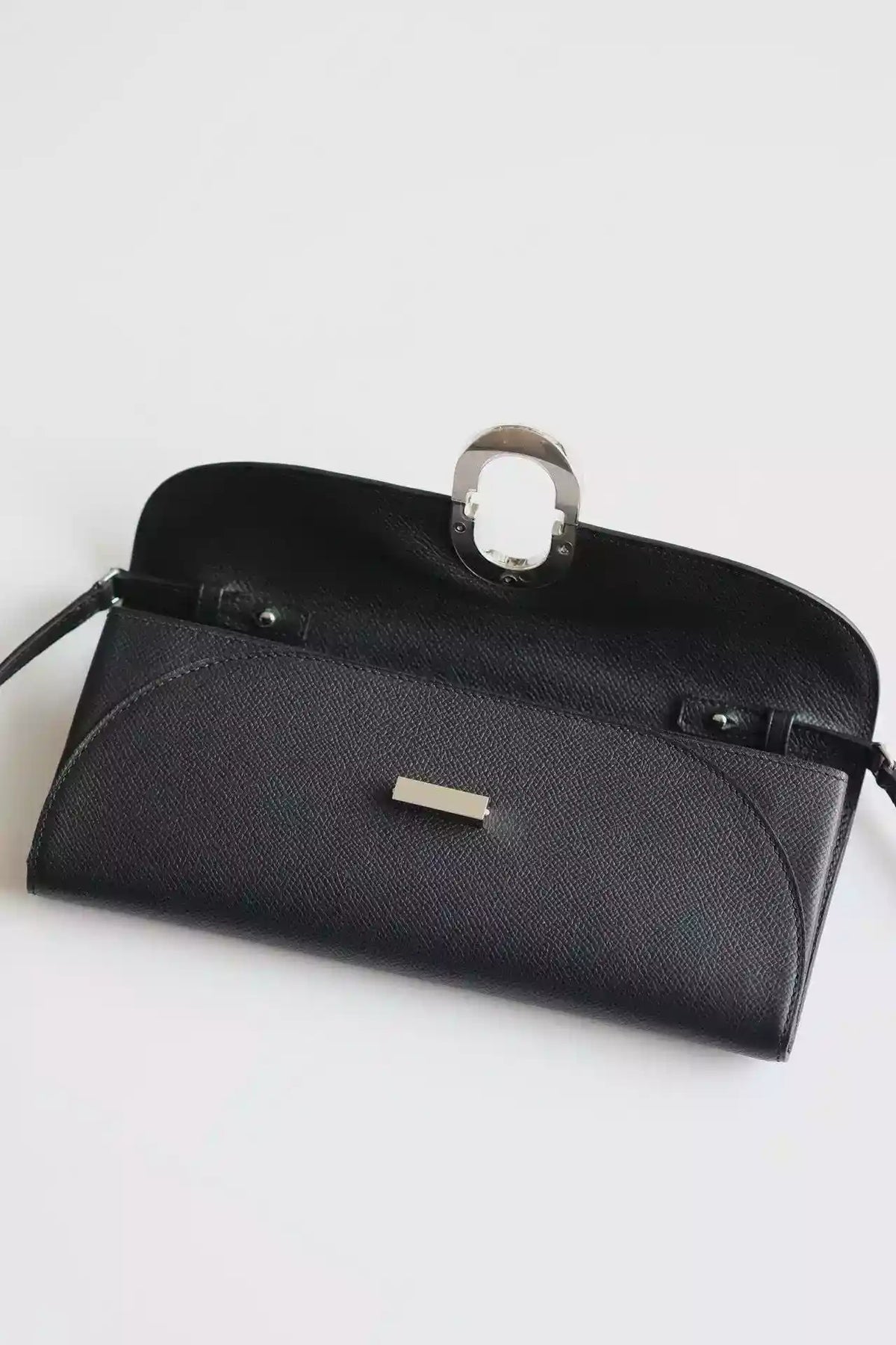 Hermes Maillon To Go Wallet in Black Epsom Calfskin – HW174