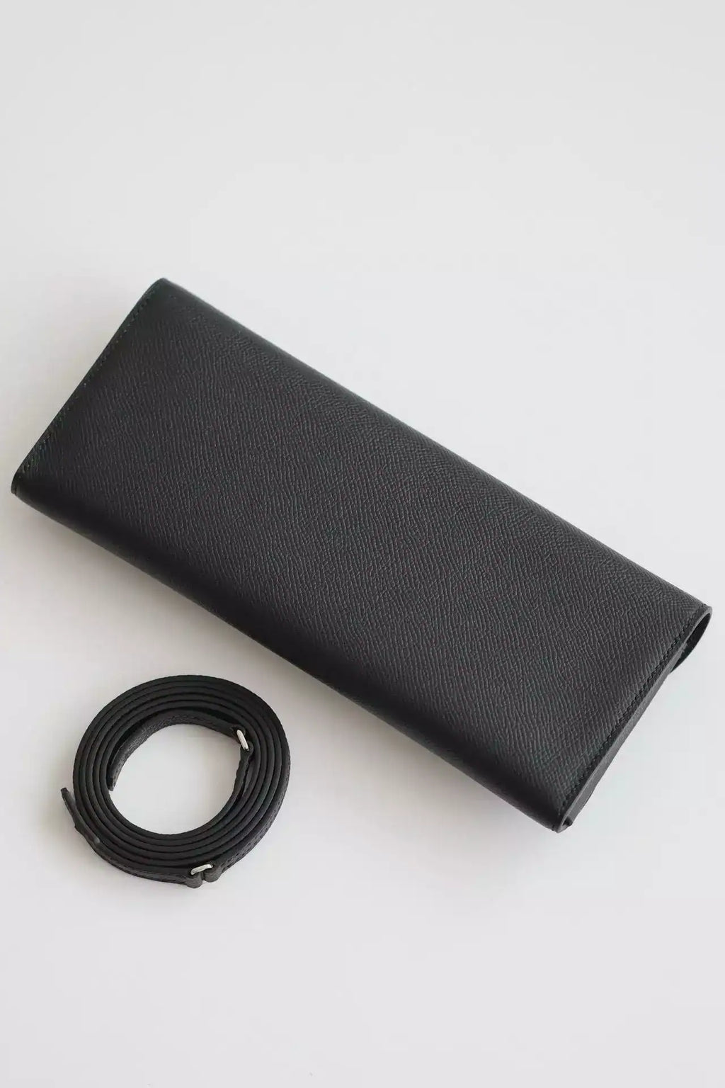 Hermes Maillon To Go Wallet in Black Epsom Calfskin – HW174