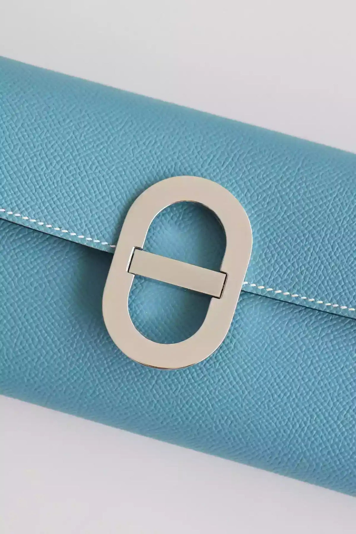 Hermes Maillon To Go Wallet in Blue Jean Epsom Calfskin – HW175