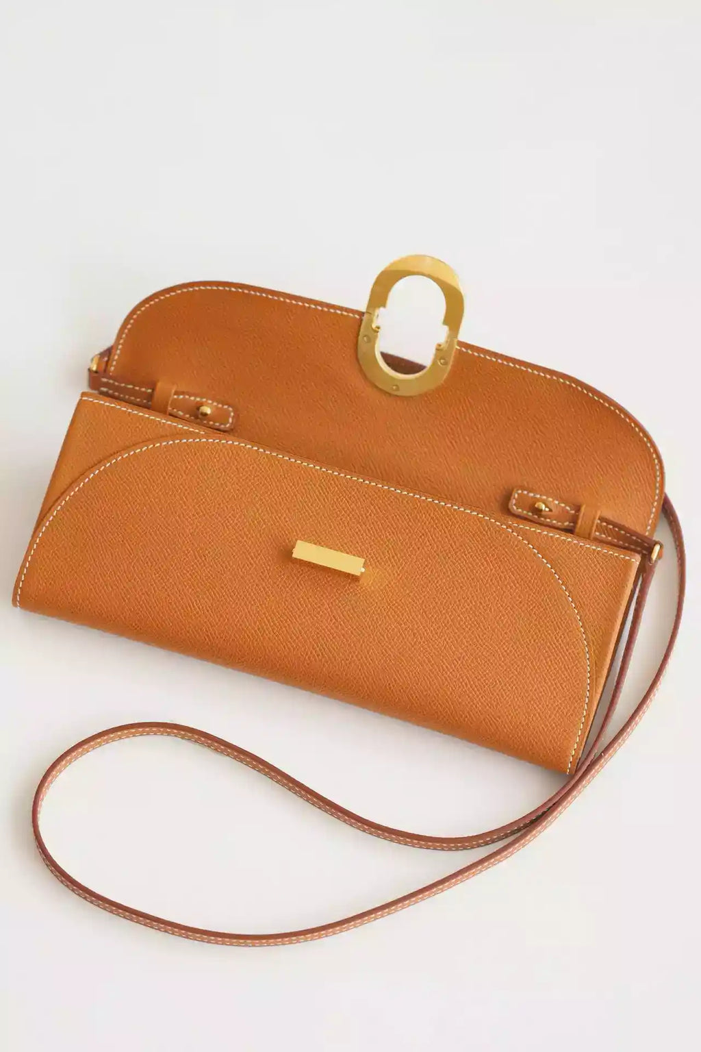 Hermes Maillon To Go Wallet in Gold Epsom Calfskin – HW173