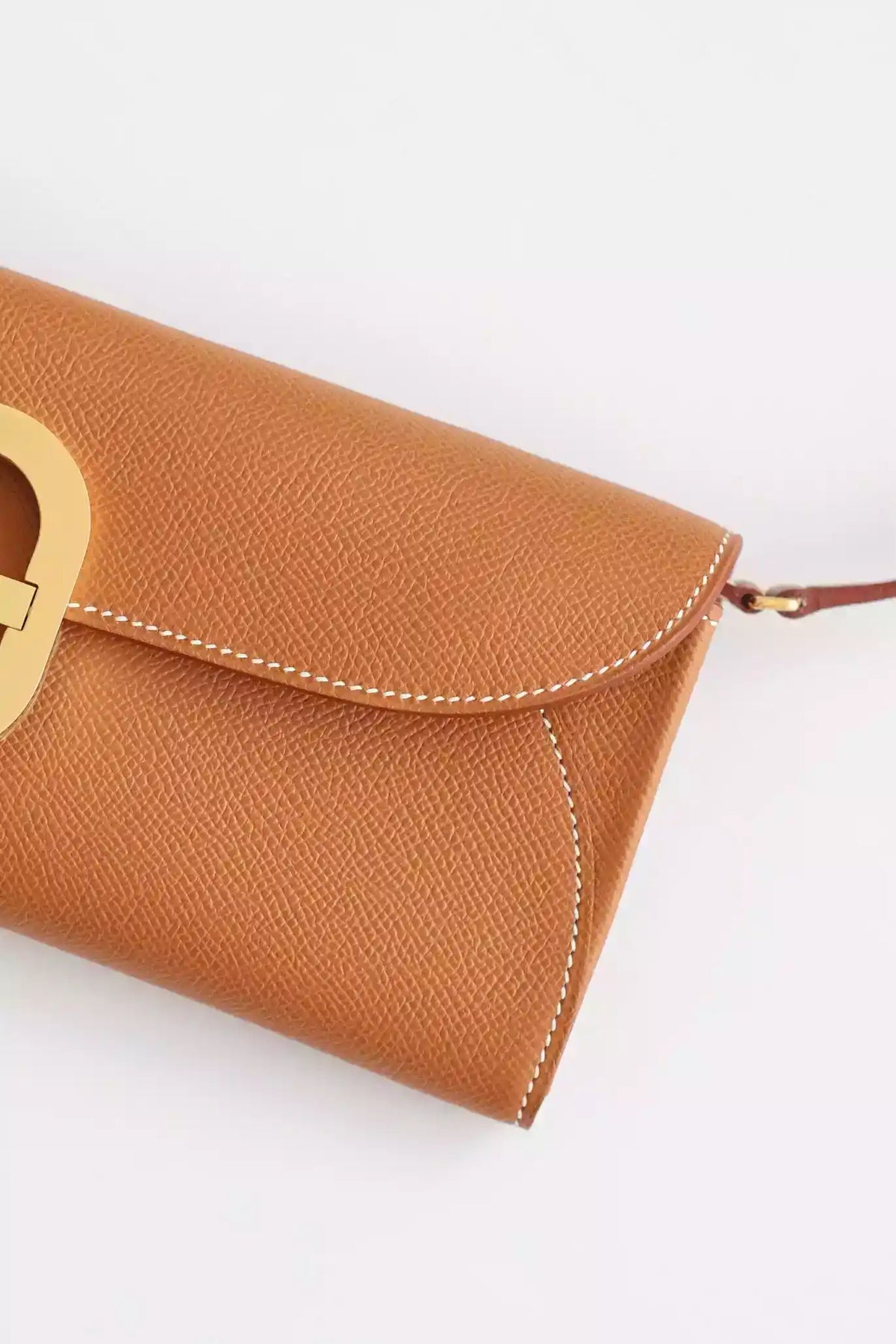 Hermes Maillon To Go Wallet in Gold Epsom Calfskin – HW173