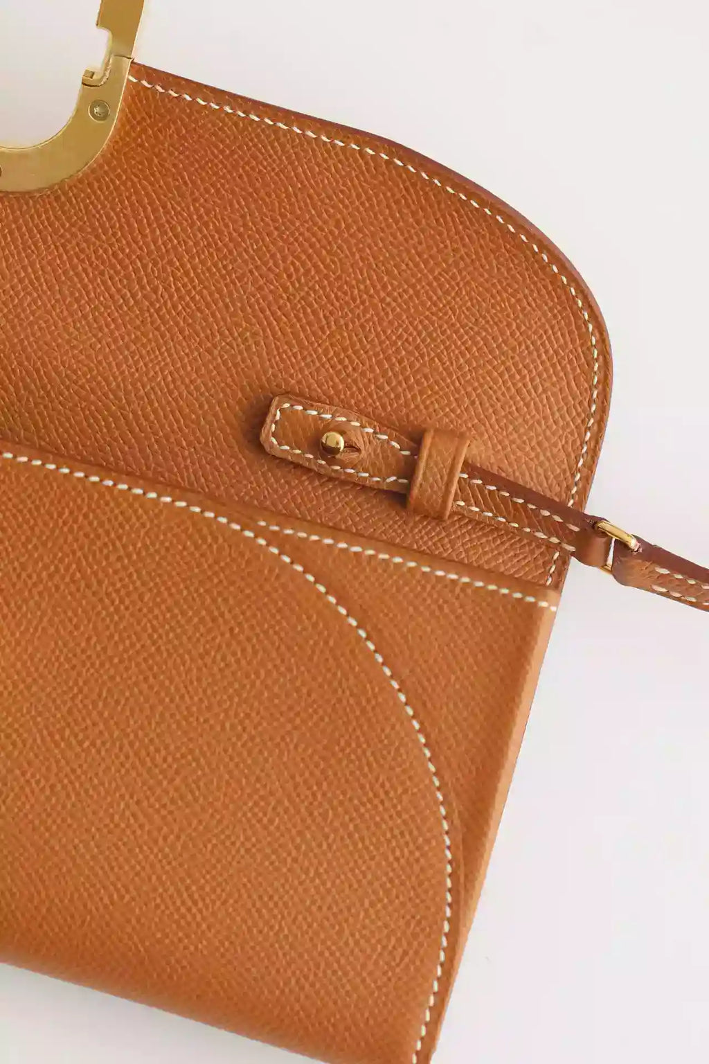 Hermes Maillon To Go Wallet in Gold Epsom Calfskin – HW173