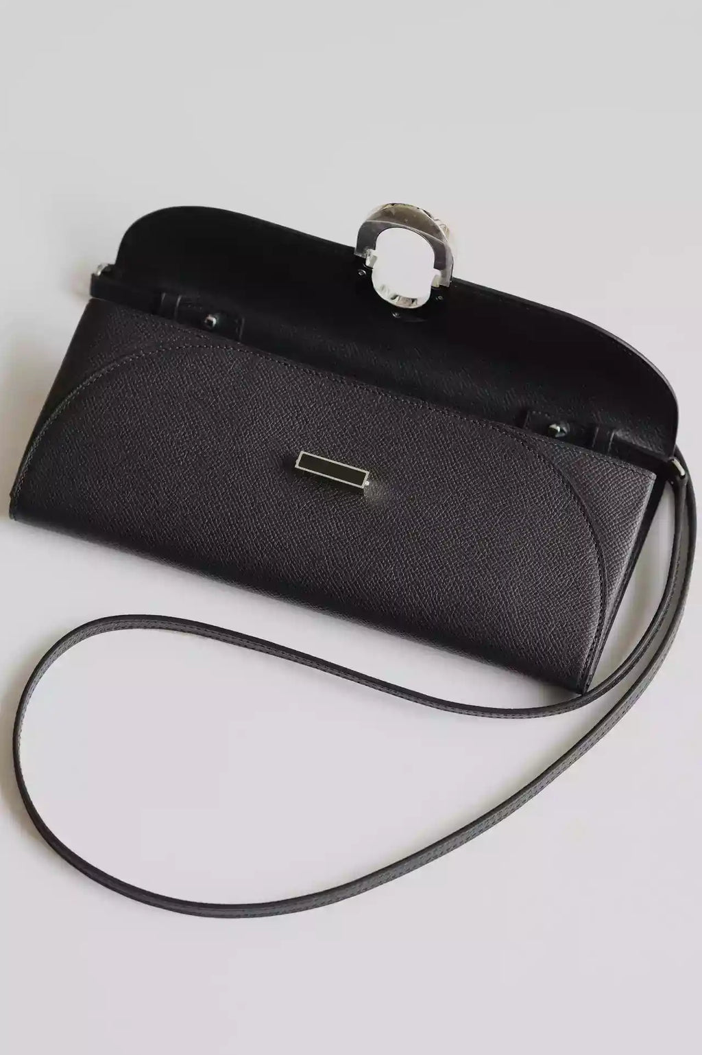 Hermes Maillon To Go Wallet in Noir Epsom Calfskin – HW172