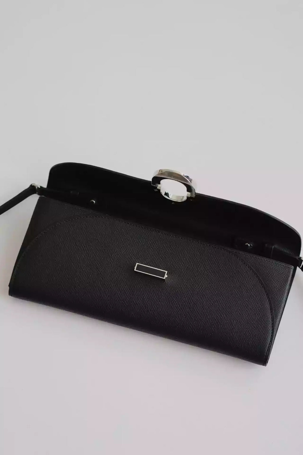 Hermes Maillon To Go Wallet in Noir Epsom Calfskin – HW172