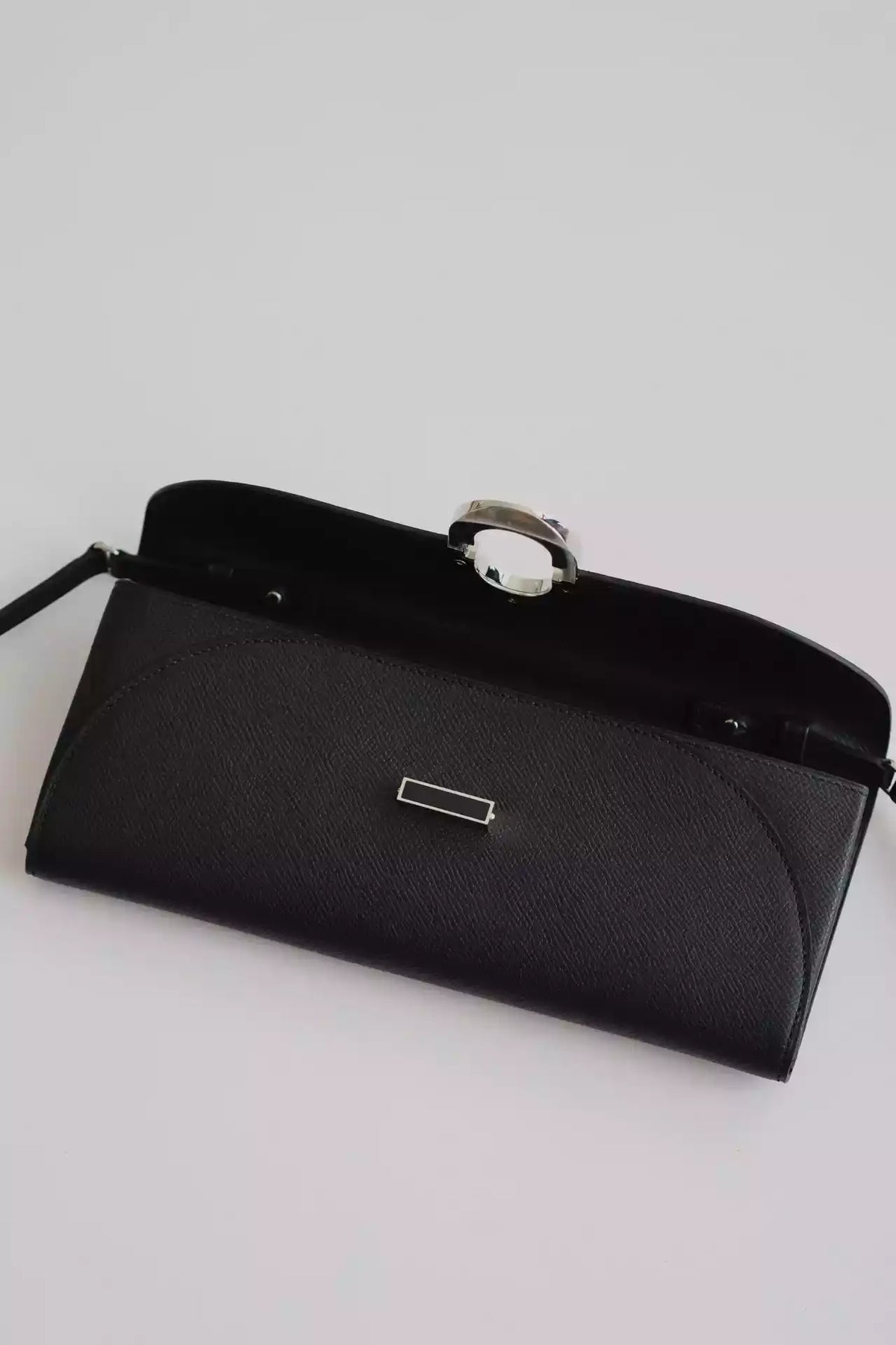 Hermes Maillon To Go Wallet in Noir Epsom Calfskin – HW172
