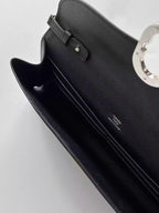 Hermes Maillon To Go Wallet in Noir Epsom Calfskin – HW172