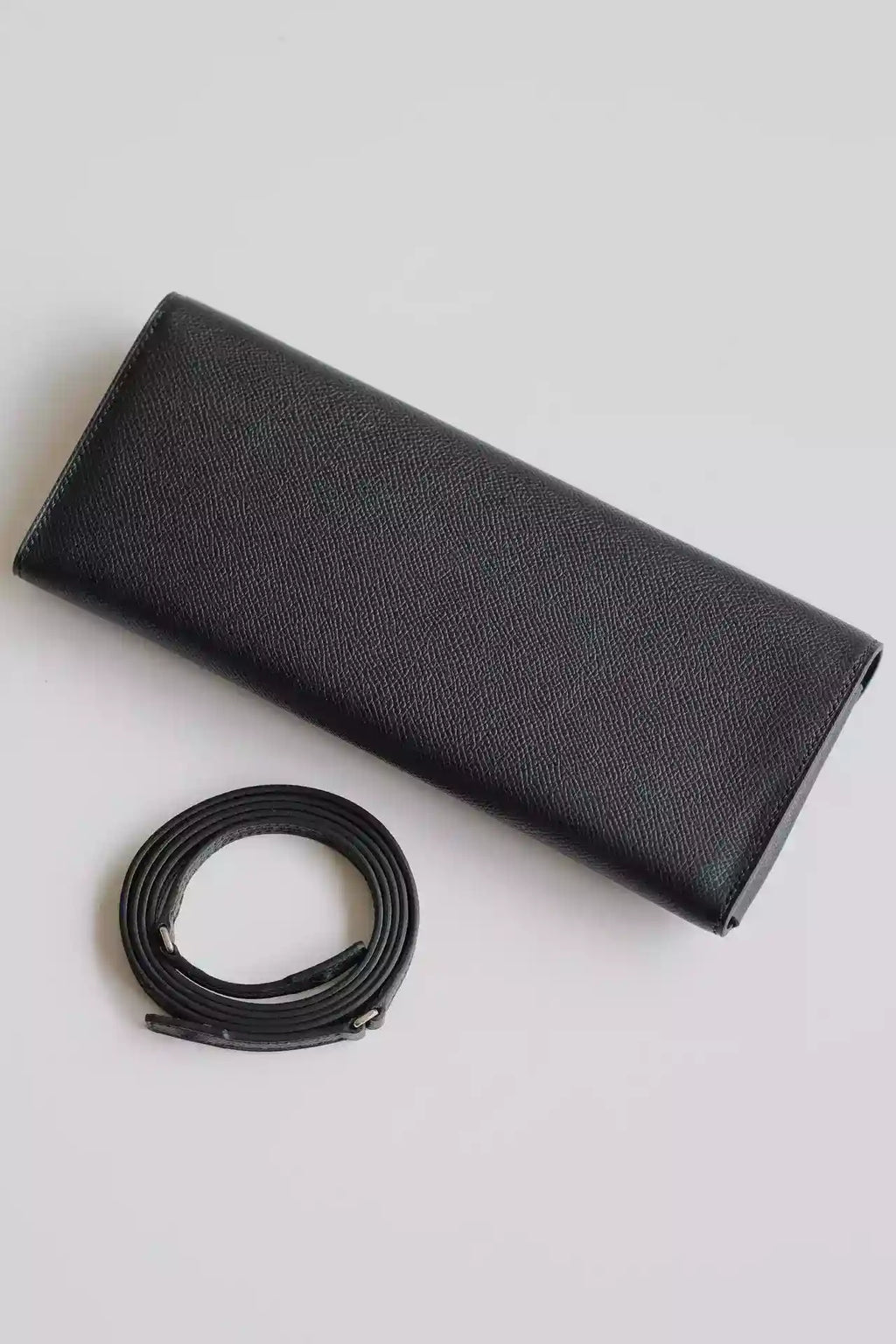 Hermes Maillon To Go Wallet in Noir Epsom Calfskin – HW172