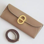 Hermes Maillon To Go Wallet in Taupe Epsom Calfskin – HW176