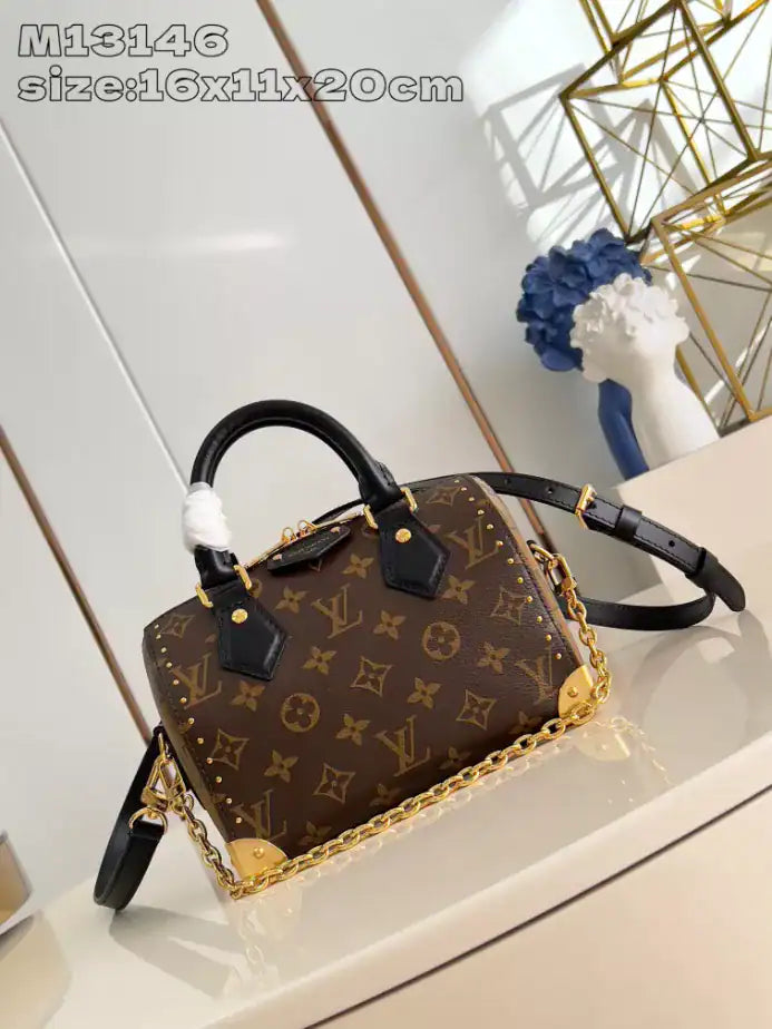 Louis Vuitton Speedy Trunk 20 Monogram Canvas – LW467