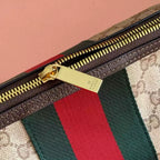 GUCCI ESSENCE CLASSIC GG CANVAS TOILETRY BAG IN BROWN – BG165