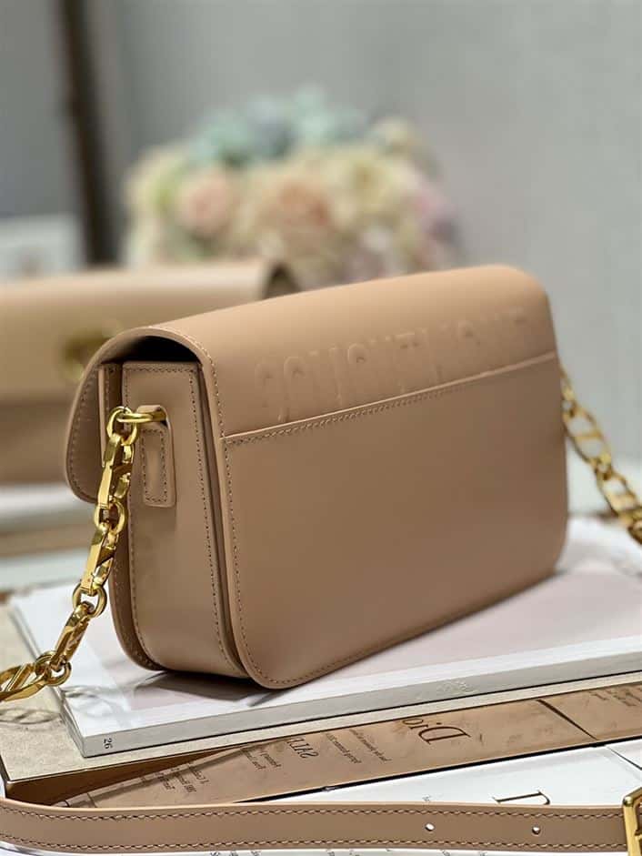 DIOR 30 MONTAIGNE AVENUE BAG BEIGE BOX CALFSKIN – DOB105