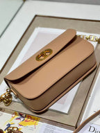 DIOR 30 MONTAIGNE AVENUE BAG BEIGE BOX CALFSKIN – DOB105