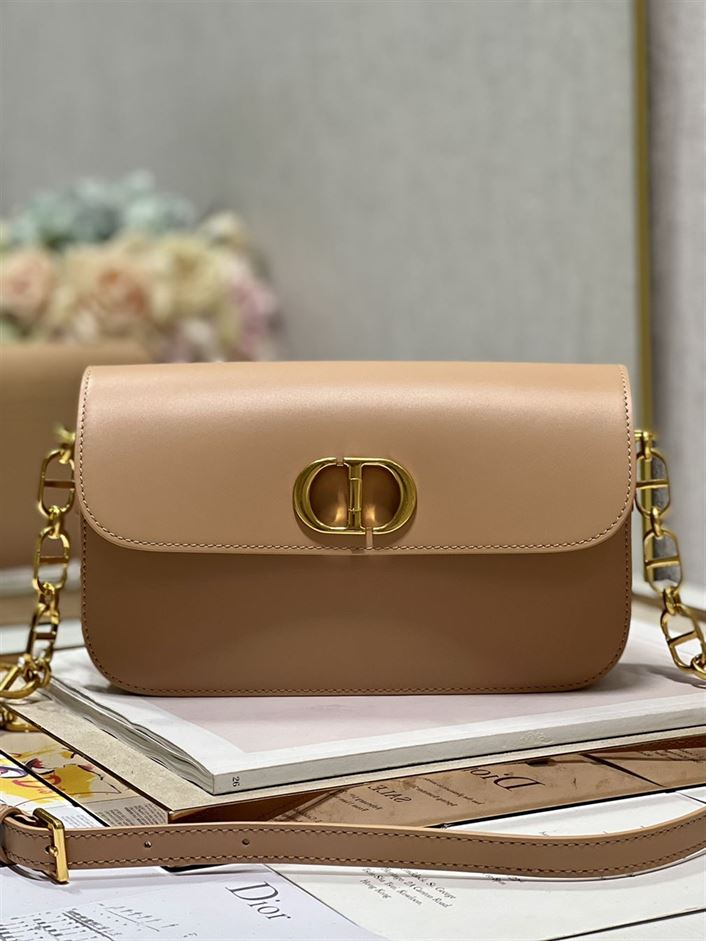 DIOR 30 MONTAIGNE AVENUE BAG BEIGE BOX CALFSKIN – DOB105