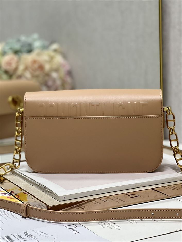DIOR 30 MONTAIGNE AVENUE BAG BEIGE BOX CALFSKIN – DOB105