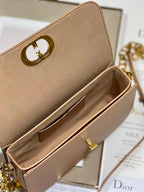 DIOR 30 MONTAIGNE AVENUE BAG BEIGE BOX CALFSKIN – DOB105