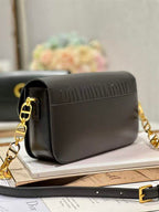 DIOR 30 MONTAIGNE AVENUE BAG BLACK BOX CALFSKIN – DOB102