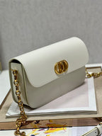 DIOR 30 MONTAIGNE AVENUE BAG LATTE BOX CALFSKIN – DOB104