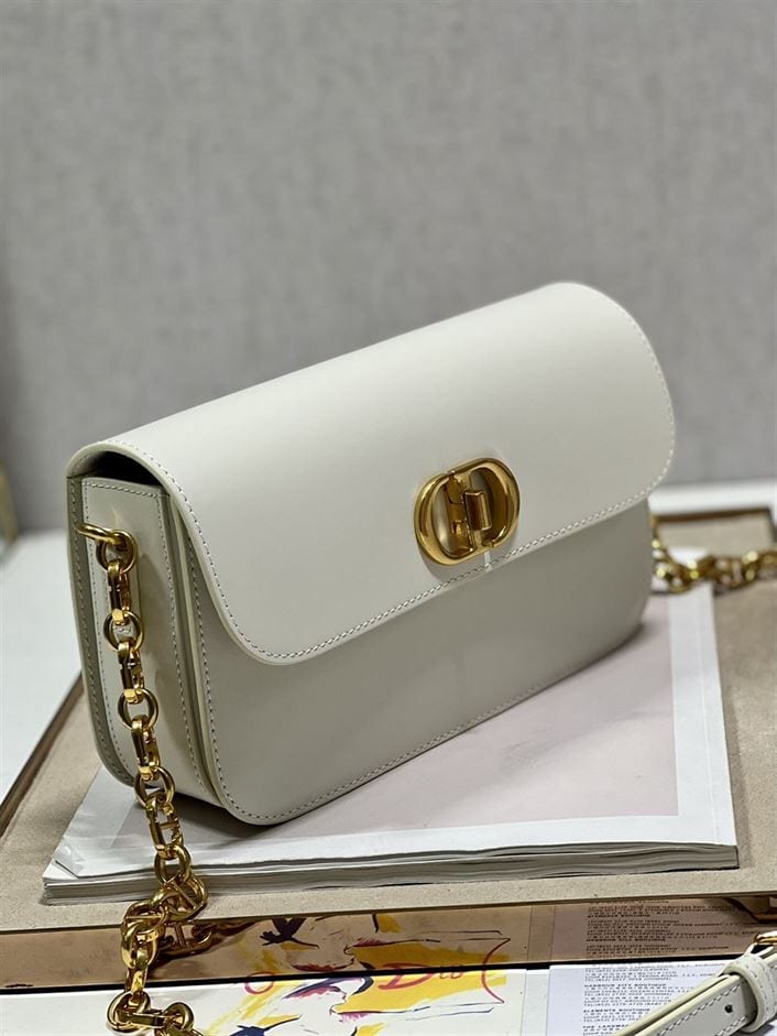 DIOR 30 MONTAIGNE AVENUE BAG LATTE BOX CALFSKIN – DOB104